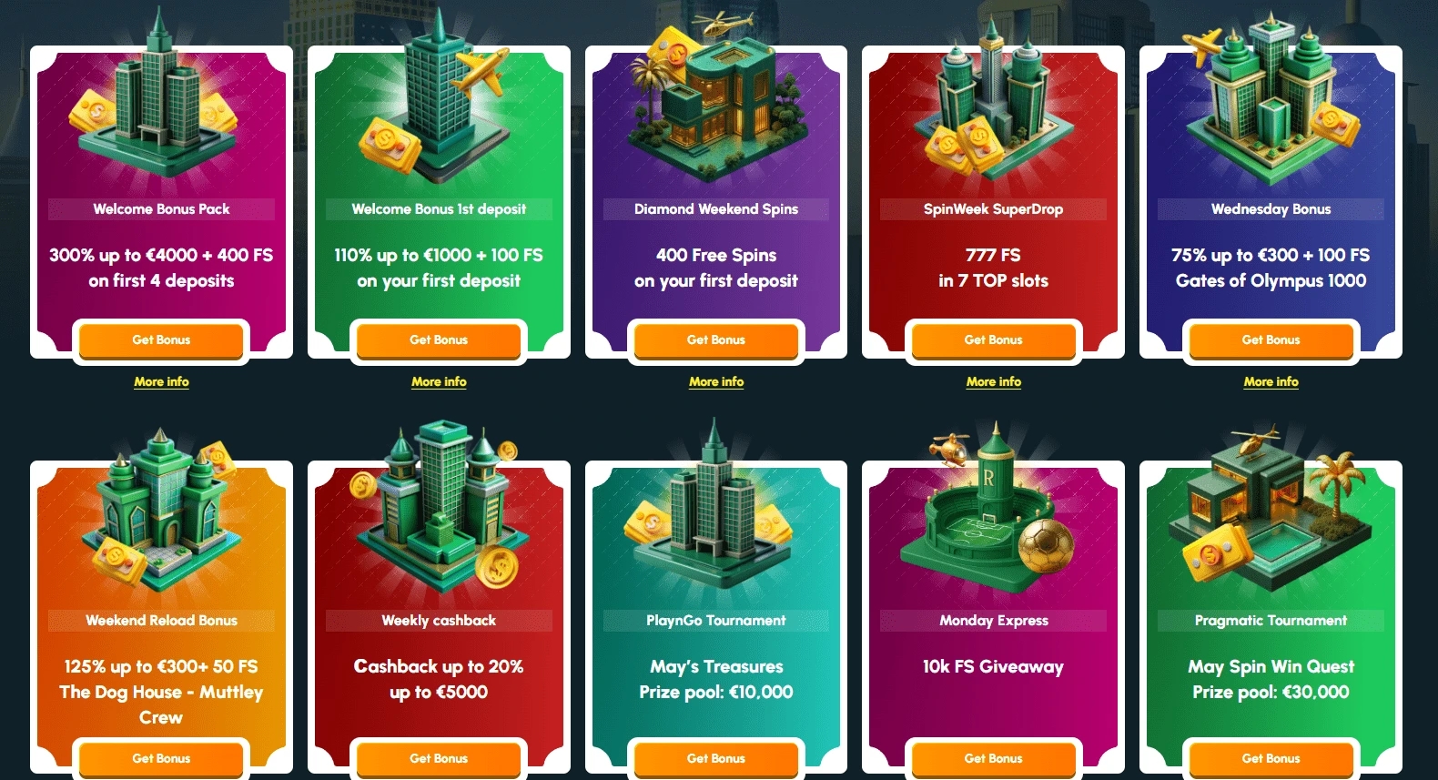 midnite betting bonuses