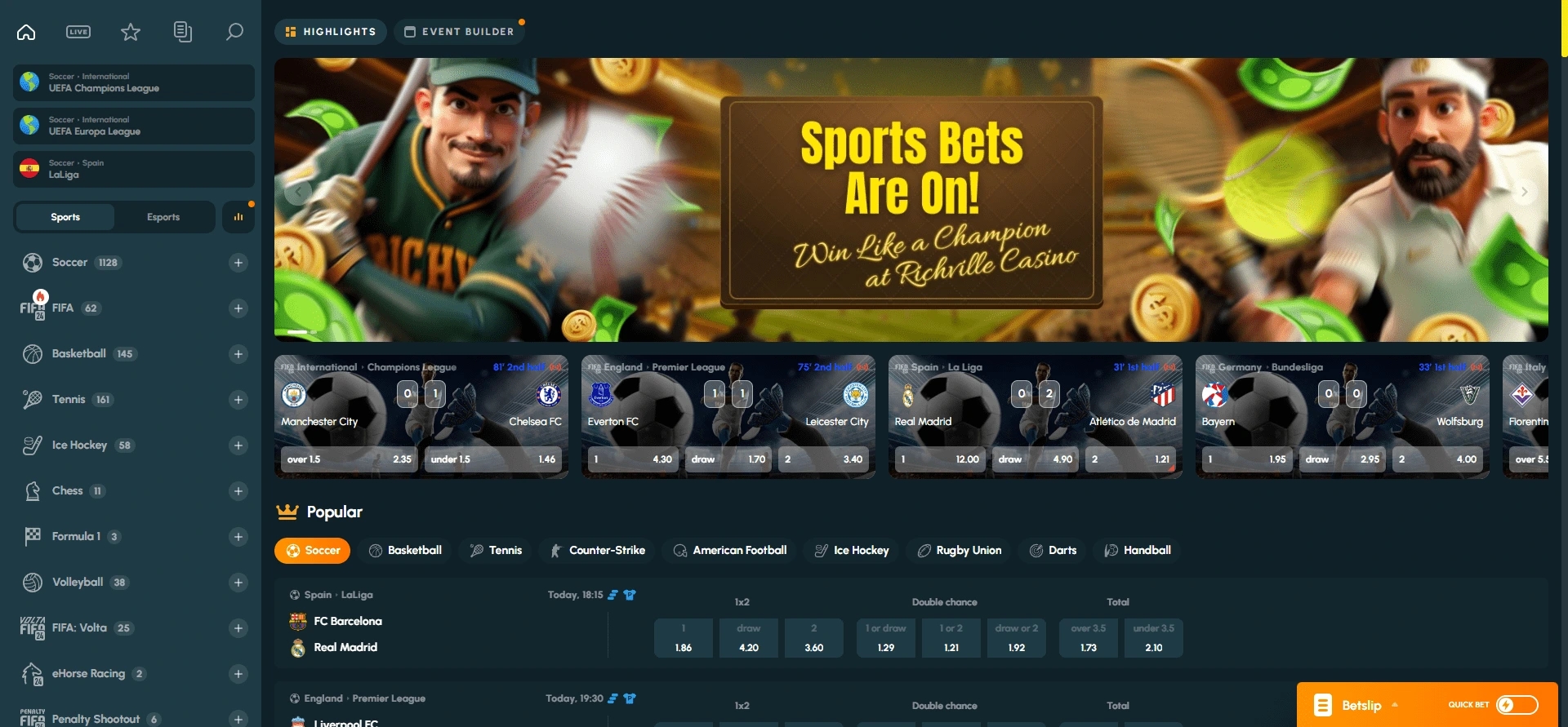 online midnite betting