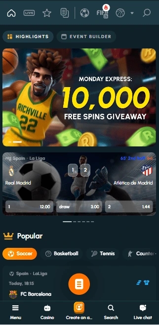 midnite bet casino on mobile